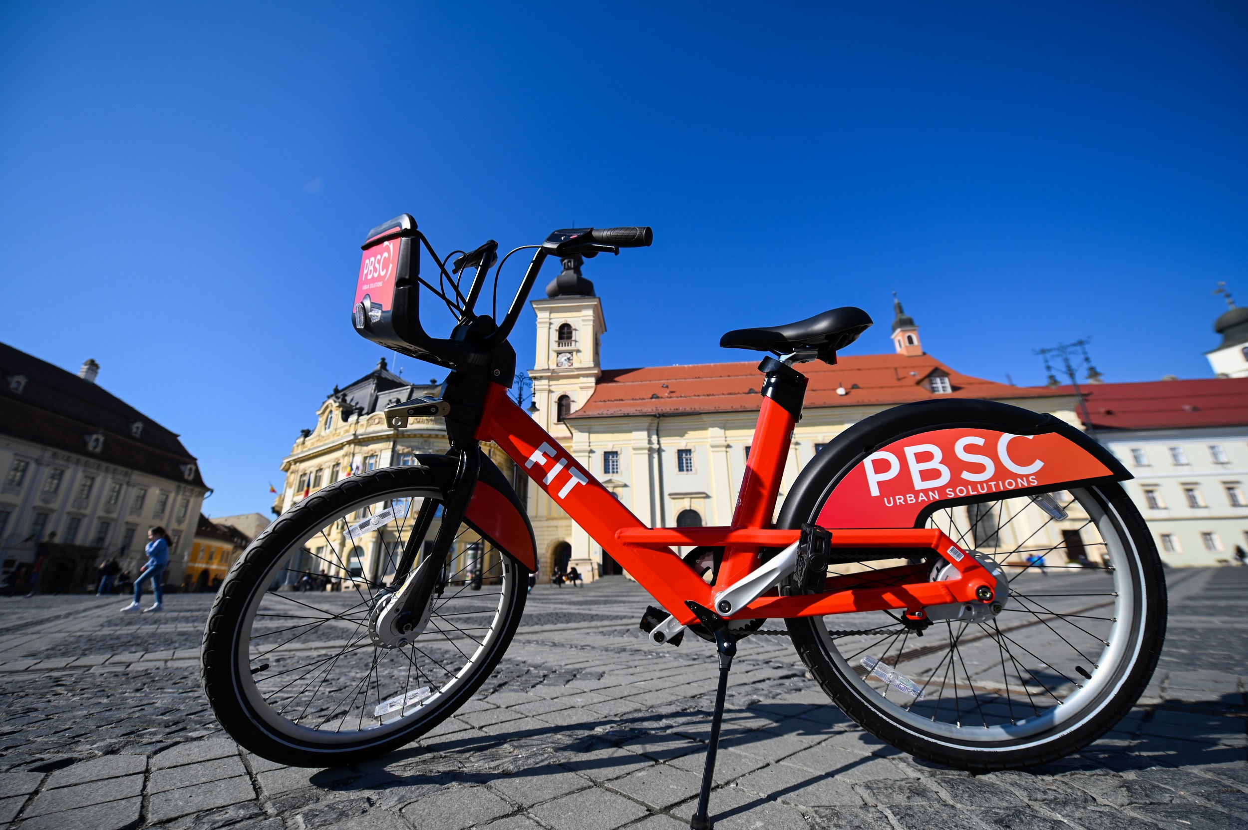 Primăria Sibiu începe amenajarea a 44 de centre publice pentru închirieri de biciclete