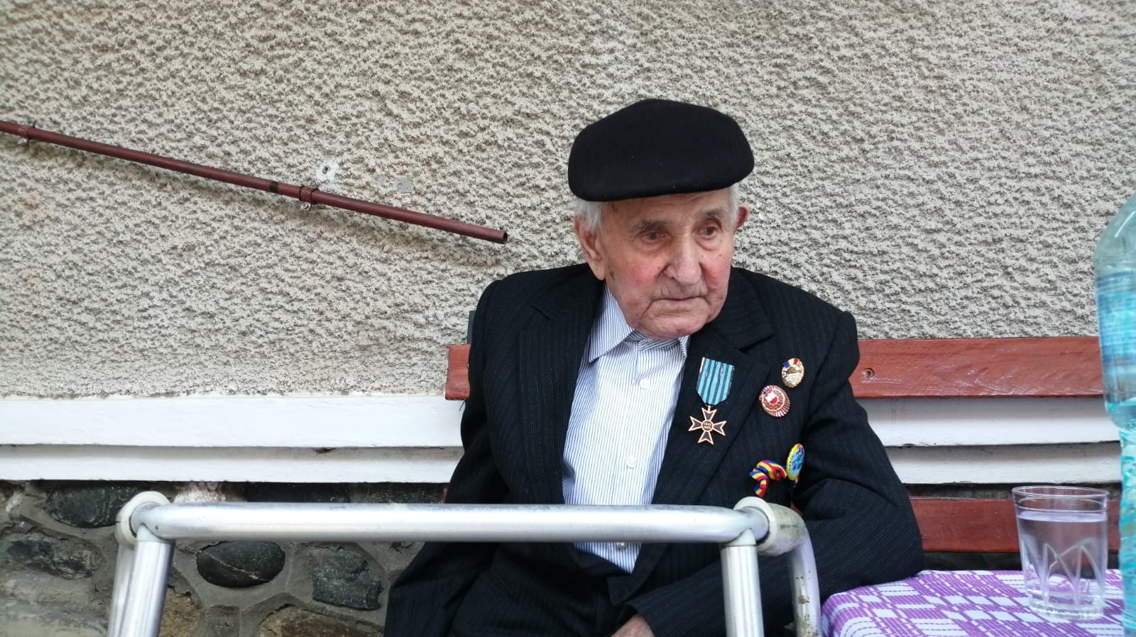 Al Doilea Război Mondial, descris într-un cuvânt de ultimul veteran din Ocna Sibiului