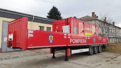 Photo of ISU Sibiu, dotat cu un container pirotehnic