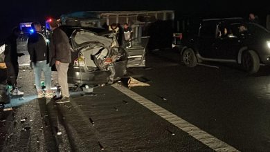 Photo of Accident pe A1, în apropierea Aeroportului Internațional Sibiu. Un camion, răsturnat pe carosabil
