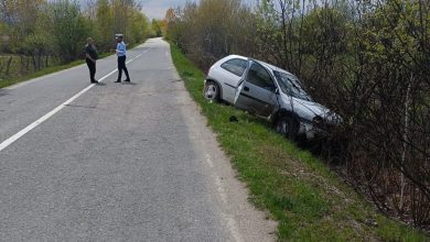 Photo of Accident între Cârțișoara și Arpașu de Sus. Șoferul băut a ajuns la spital