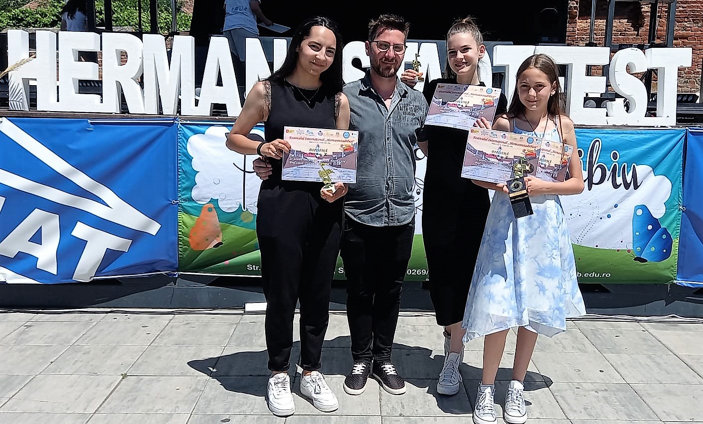VIDEO| Şcoala Populară de Arte şi Meserii „Ilie Micu” a obţinut patru premii la Festivalul Internaţional „HermannstadtFest”