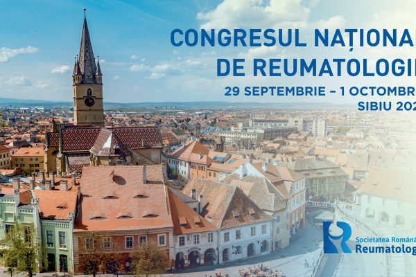 Congresul Național al Societății Române de Reumatologie, organizat pentru prima dată în Sibiu   