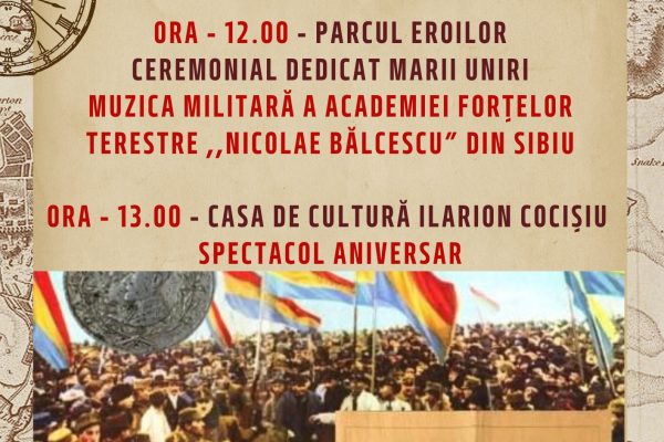 Agnițenii sărbătoresc Sf. Andrei și Ziua Națională a României în aceeași zi