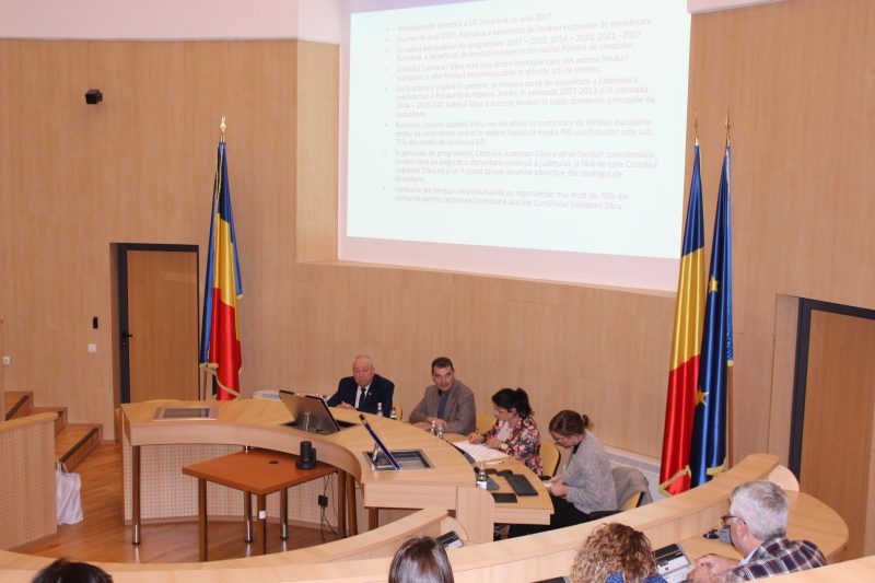 Vizita unei delegații din Republica Moldova în județul Sibiu, în cadrul proiectului ”Trei culori și-o singură credință: românească”