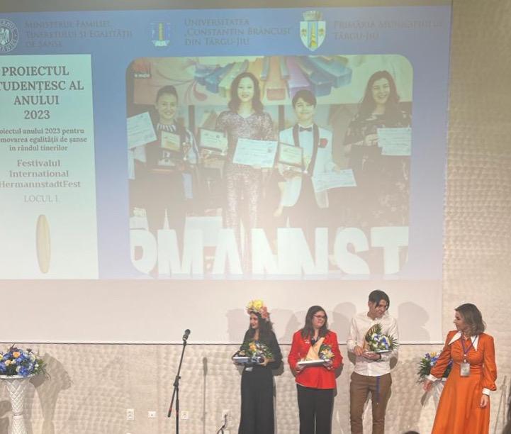 Festivalul Internaţional ,,HermannstadtFest”, premiat la Gala Tineretului din România